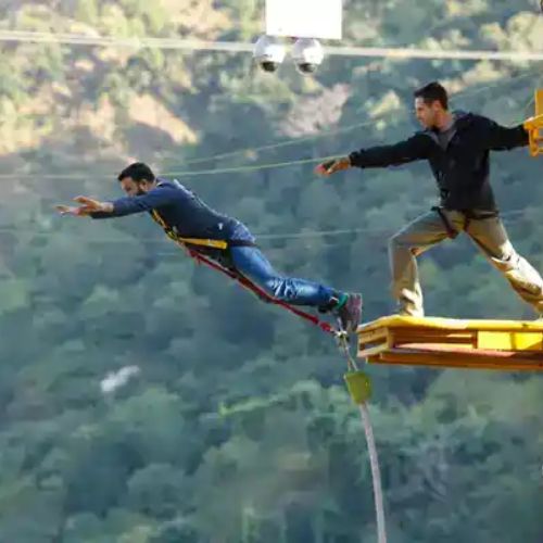 bungee jumping