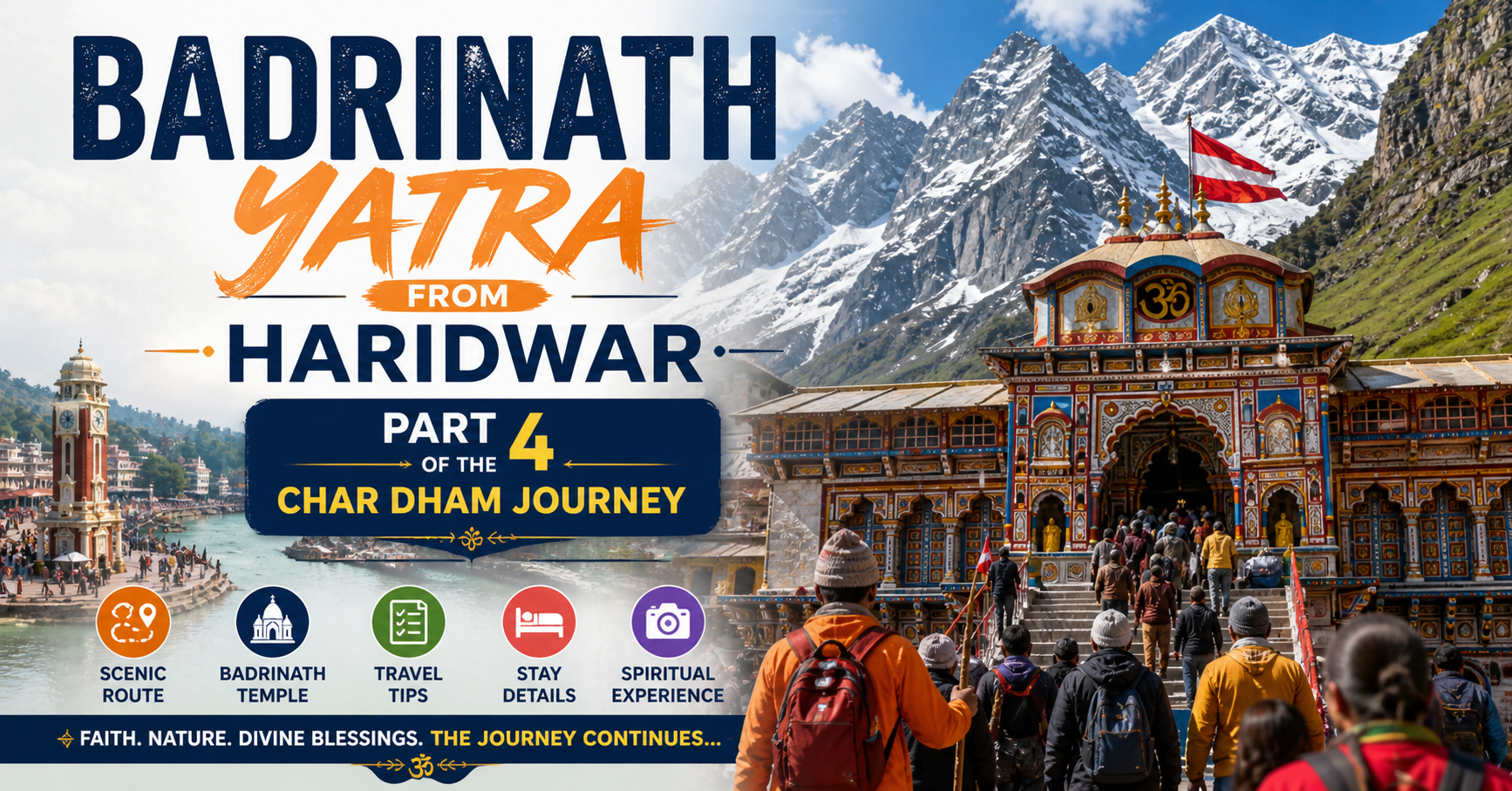 Badrinath Yatra from Haridwar — Part 4 of the Char Dham Journey