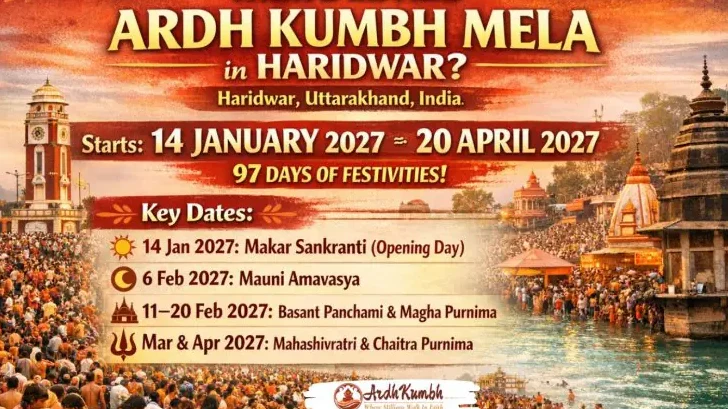 Ardh kumbh Haridwar 2027